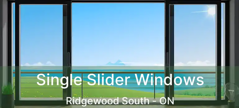  Single Slider Windows Ridgewood South - ON
