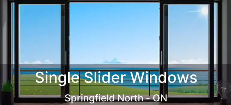  Single Slider Windows Springfield North - ON