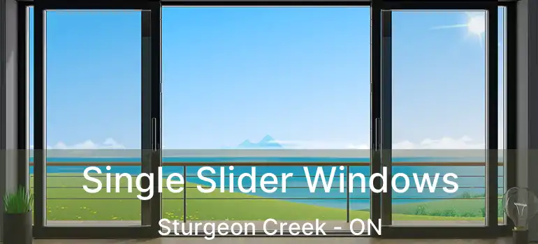  Single Slider Windows Sturgeon Creek - ON