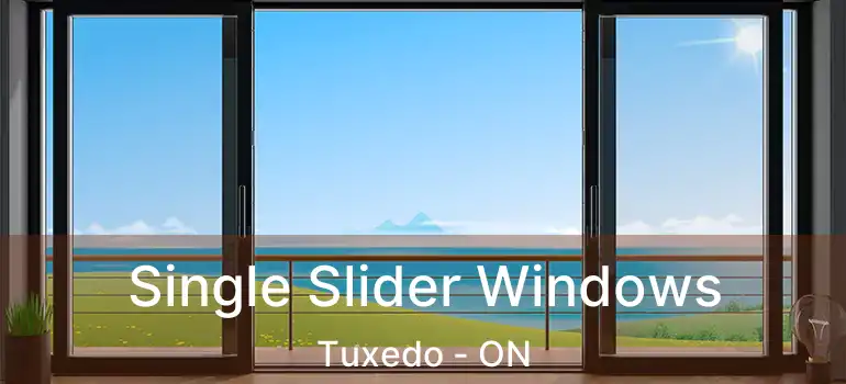  Single Slider Windows Tuxedo - ON