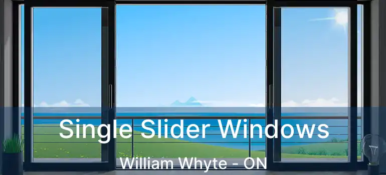  Single Slider Windows William Whyte - ON