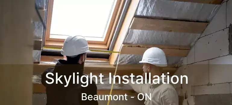  Skylight Installation Beaumont - ON
