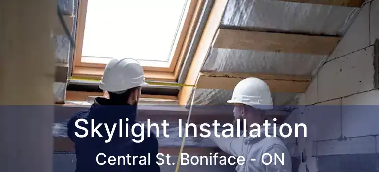  Skylight Installation Central St. Boniface - ON