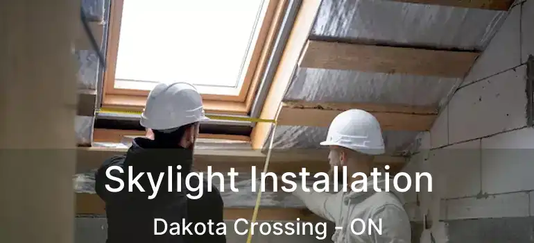  Skylight Installation Dakota Crossing - ON