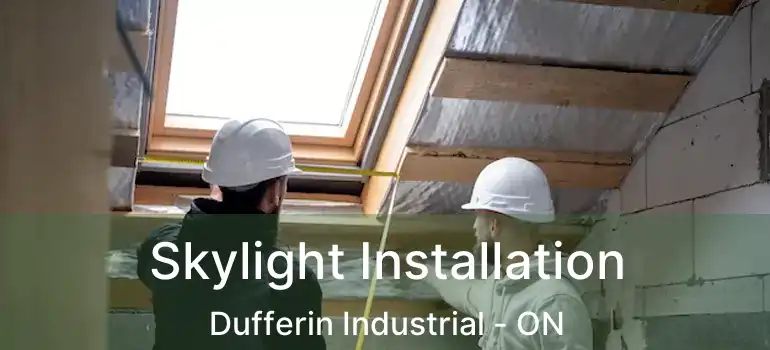  Skylight Installation Dufferin Industrial - ON