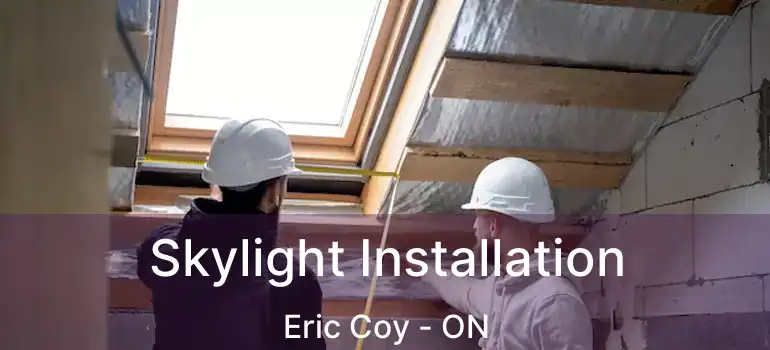  Skylight Installation Eric Coy - ON