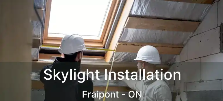  Skylight Installation Fraipont - ON