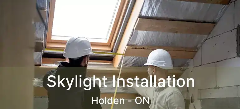  Skylight Installation Holden - ON