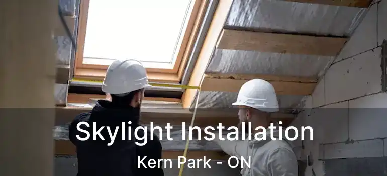  Skylight Installation Kern Park - ON