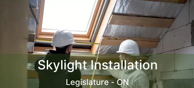  Skylight Installation Legislature - ON