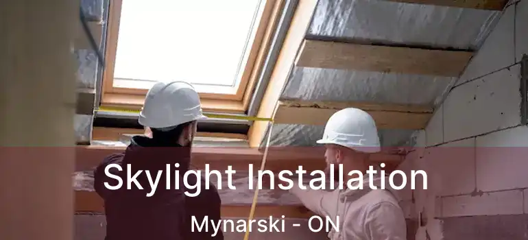  Skylight Installation Mynarski - ON