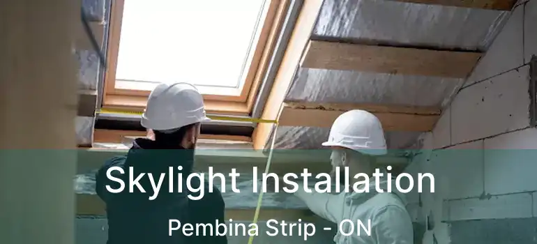  Skylight Installation Pembina Strip - ON