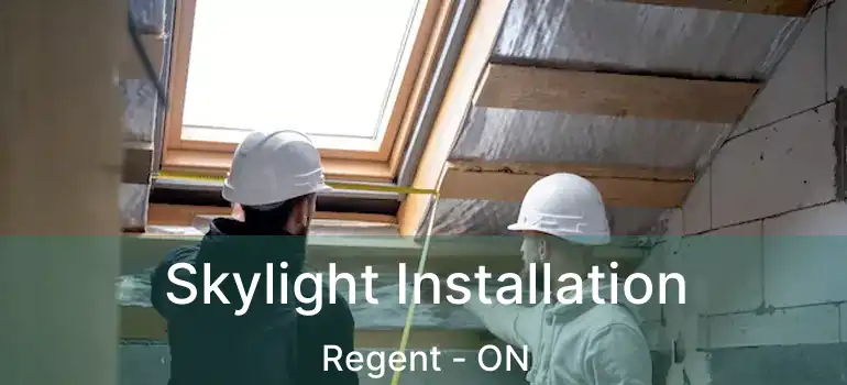  Skylight Installation Regent - ON
