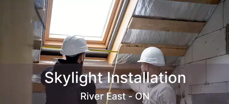  Skylight Installation River East - ON