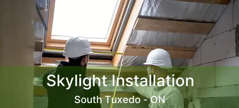  Skylight Installation South Tuxedo - ON