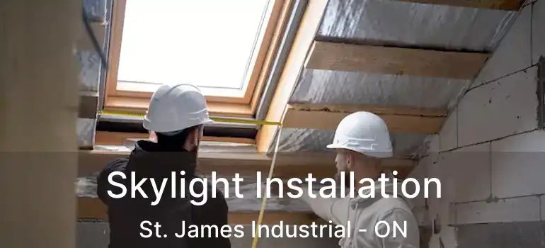  Skylight Installation St. James Industrial - ON