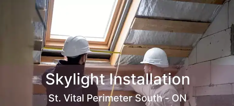  Skylight Installation St. Vital Perimeter South - ON