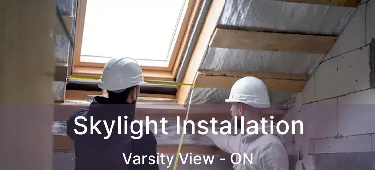  Skylight Installation Varsity View - ON