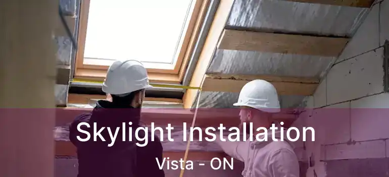  Skylight Installation Vista - ON