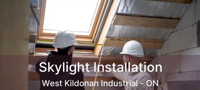  Skylight Installation West Kildonan Industrial - ON