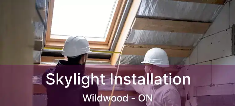  Skylight Installation Wildwood - ON
