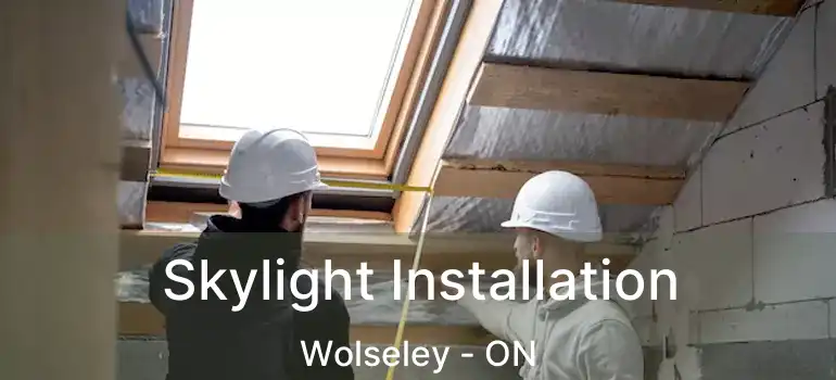  Skylight Installation Wolseley - ON