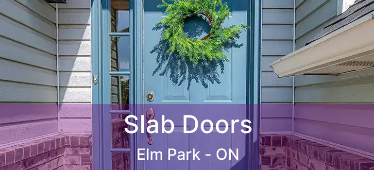  Slab Doors Elm Park - ON