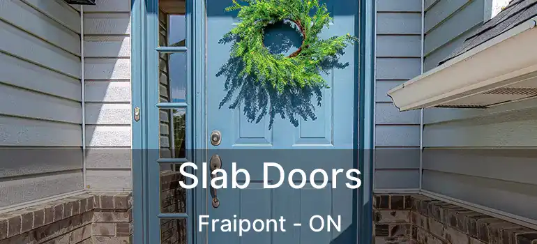  Slab Doors Fraipont - ON