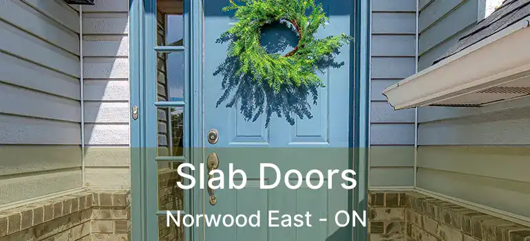  Slab Doors Norwood East - ON