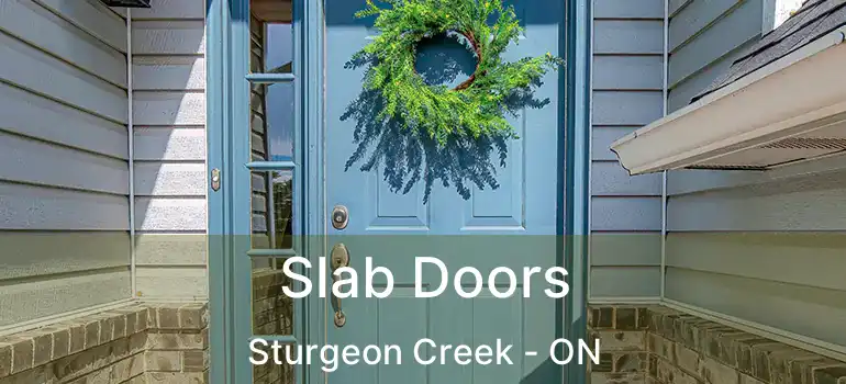  Slab Doors Sturgeon Creek - ON