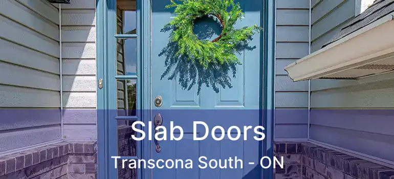  Slab Doors Transcona South - ON