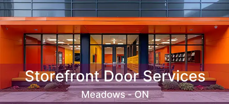  Storefront Door Services Meadows - ON