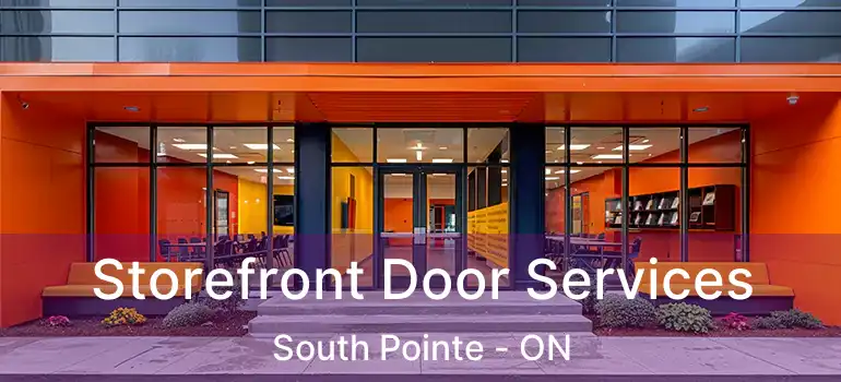  Storefront Door Services South Pointe - ON