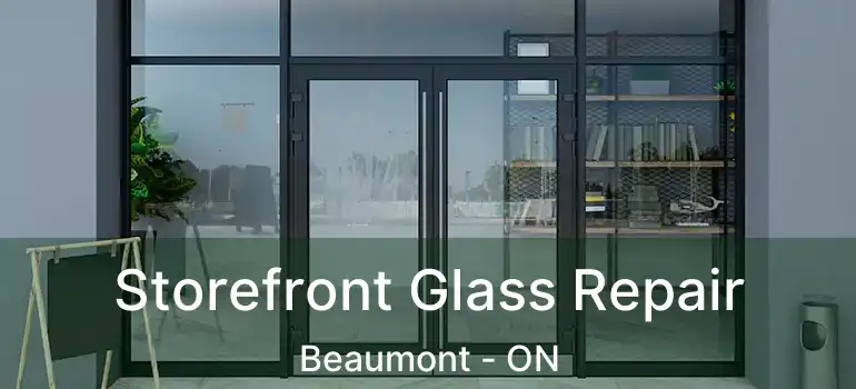  Storefront Glass Repair Beaumont - ON