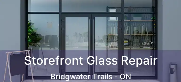  Storefront Glass Repair Bridgwater Trails - ON