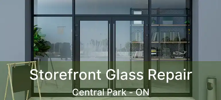  Storefront Glass Repair Central Park - ON