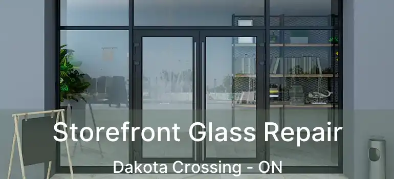  Storefront Glass Repair Dakota Crossing - ON