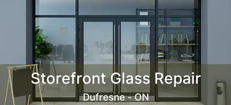 Storefront Glass Repair Dufresne - ON