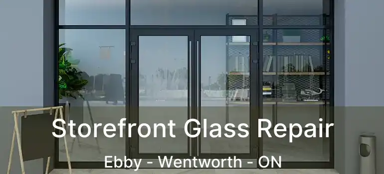  Storefront Glass Repair Ebby - Wentworth - ON