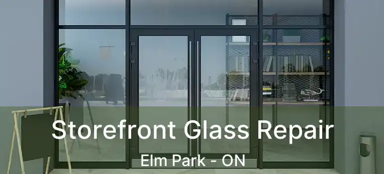  Storefront Glass Repair Elm Park - ON