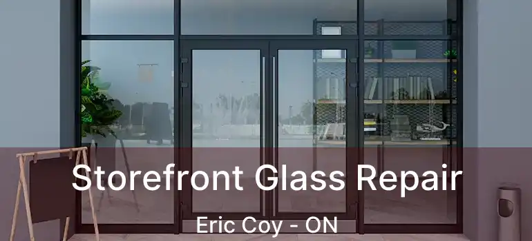  Storefront Glass Repair Eric Coy - ON
