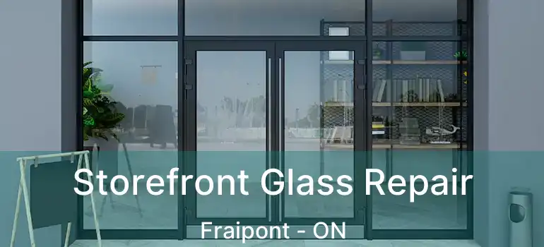  Storefront Glass Repair Fraipont - ON