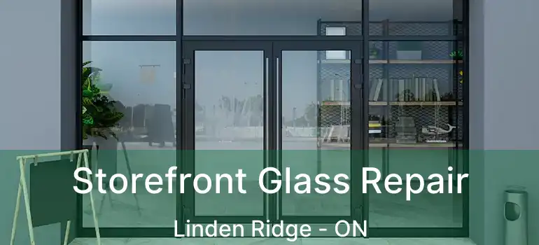  Storefront Glass Repair Linden Ridge - ON