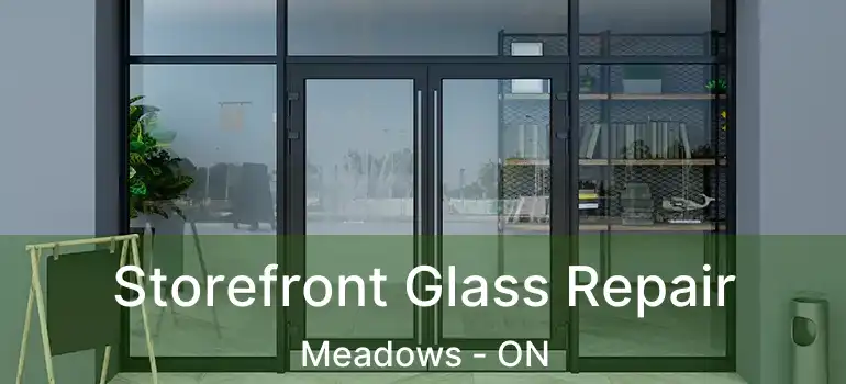  Storefront Glass Repair Meadows - ON