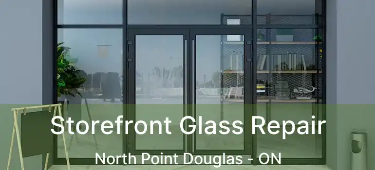  Storefront Glass Repair North Point Douglas - ON