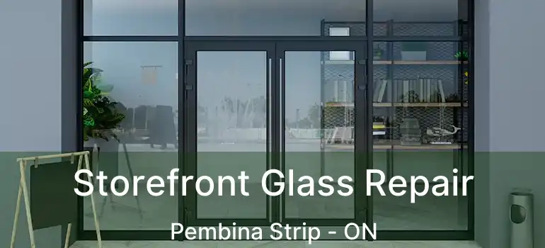  Storefront Glass Repair Pembina Strip - ON