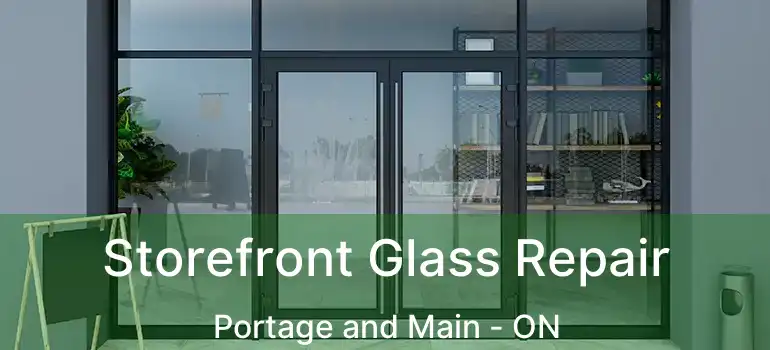  Storefront Glass Repair Portage and Main - ON