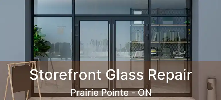  Storefront Glass Repair Prairie Pointe - ON