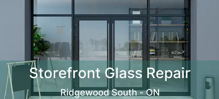  Storefront Glass Repair Ridgewood South - ON