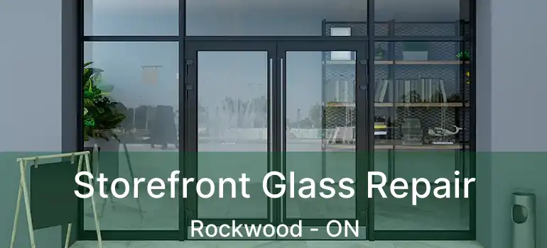  Storefront Glass Repair Rockwood - ON
